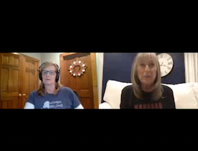 Harvard coach Kathy Delanye-Smith talks to PCA via zoom
